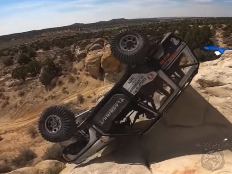 WATCH: 15 Year Old Crashes Her Rock Crawling Jeep Cherokee In Epic Fashion